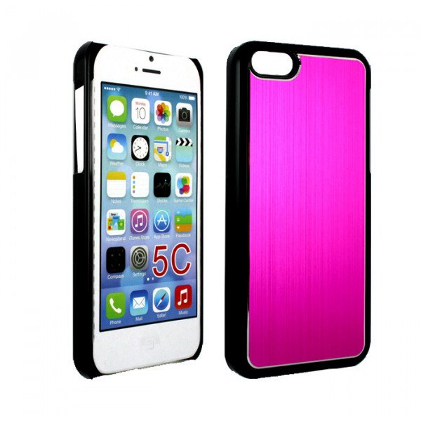 Wholesale iPhone 5C Aluminum Hard Case (Hot Pink)